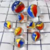 16mm Glass Ball Colorful Small Marbles Pat Toys Parent- Child Beads Console Game Pinball Machine Bouncing Ball - Image 2