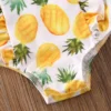 Citgeett Summer Kid Baby Girl Ruffle Bikini Swimwear Swimsuit Bathing Beach One-Piece Bodysuit Costume - Image 6