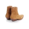 Spring Autumn New Ankle Boots Men Catwalk Fashion Genuine Leather Short Boots Designer Handmade Style Brown Men'S Chelsea Boots - Image 3