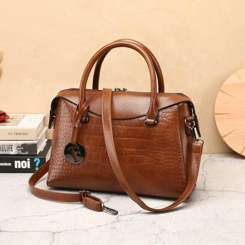 High Quality Shoulder Bag Designer Totes Pu Leather Casual Crossbody Bags for Women 2021 New Luxury Handbags Lady Top-Handle Bag