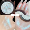 Aurora Highlighter Cream Pearl Shiny Clear High-gloss Powder Glitter Face Contour Shimmer Illuminator Brighten Makeup Cosmetics - Image 3
