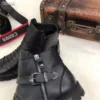 Italian Zipper Martini Boots Italienische Martini-Stiefel mit handgeprägtem Reißverschluss - Image 2