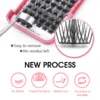 MASSCAKU DIY Cluster Eyelash Extension Segmented False Bundles Eyelashes 72Volume Natural Russian Faux Mink Makeup Lashes - Image 5
