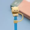 Barbie Eyedropper Cover 2023 Protective Cover Dust Cover Pink Cartoon Kawaii Capacity Bottle Layer Water Cup Plastic Straw Gifts - Image 4