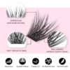 YUANZHIJIE 144pcs/case 100% Handmade DIY Lashes Extension 8-16mm Mix Length Eyelashes Segmented Eyelashes Bundle Lash - Image 3