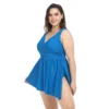 2023 Women New Swimsuit Two Piece Swimwear Curve Plus Size Push Up Large Big Solid Swimming Suits Beachwear Bathing Suits - Image 2