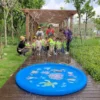 100cm Inflatable Water Spray Mat Children Game Play Summer Lawn Mats Kids Outdoor Splash Mat For Pool Games Toy Sprinkle Mat - Image 5