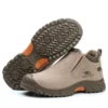 Welding Safety Boots For Men Anti-smashing Construction Work Shoes Puncture Proof Indestructible Shoes Safety Work Boots - Image 4