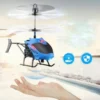 Mini Drone RC Helicopter Drone Infraed Induction Aircraft Flying Outdoor RC Helicopter Flashing Light Toy Gift Present Kids toys - Image 6