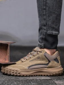 Wear-resisting Work Shoes Fashion Men Safety Shoes New Designer Protective Shoes Indestructible Puncture-Proof Security Boots - Image 4