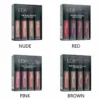 4pcs/set Lipgloss Mini Lip make up Matte Waterdichte Non-stick Non-Fading Lipsticks Makeup Cosmetis Lip Care beauty tools - Image 3