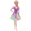 Barbies Clothes ElfQueen Beautiful Dress Colorful Butterfly Wings for 11.8 inch 28 Cm Barbies Doll Clothes Fairy Tale Characters - Image 6