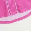 Summer Barbie Kawaii Sports Cardigan Short-Sleeved Fashion Girl Quick-Drying Baseball Uniform Tops Loose Running Outdoor T-Shirt - Image 6