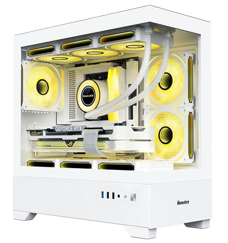Game Desktop Host Core I3 i5 i7 i9 8G RAM 256GB 512GB SSD Power Supply PC Gaming Desktop assemble DIY Computer with Graphic card