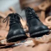 2022 Fashion Men's Shoes Basic Lace-up Vintage Baroque Boots Ankle boots Male Retro Casual Shoes Plus Size 39-48 Boots For Men - Image 5