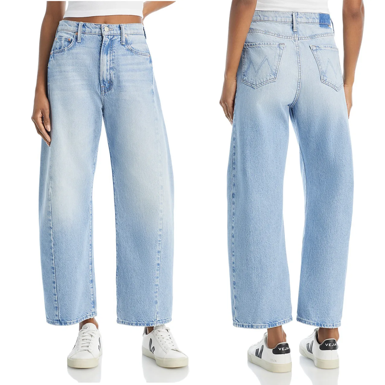 2024 New Women Jeans Spring Summer High-waisted Small O-shaped Cut Long Trousers High Quality Luxury Designer Brand