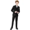 Spring Big Boys Top Quality Plaid Wedding Suit Teenager Kid Formal Tuxedo Bowtie Dress Children Blazer Party Performance Costume - Image 5