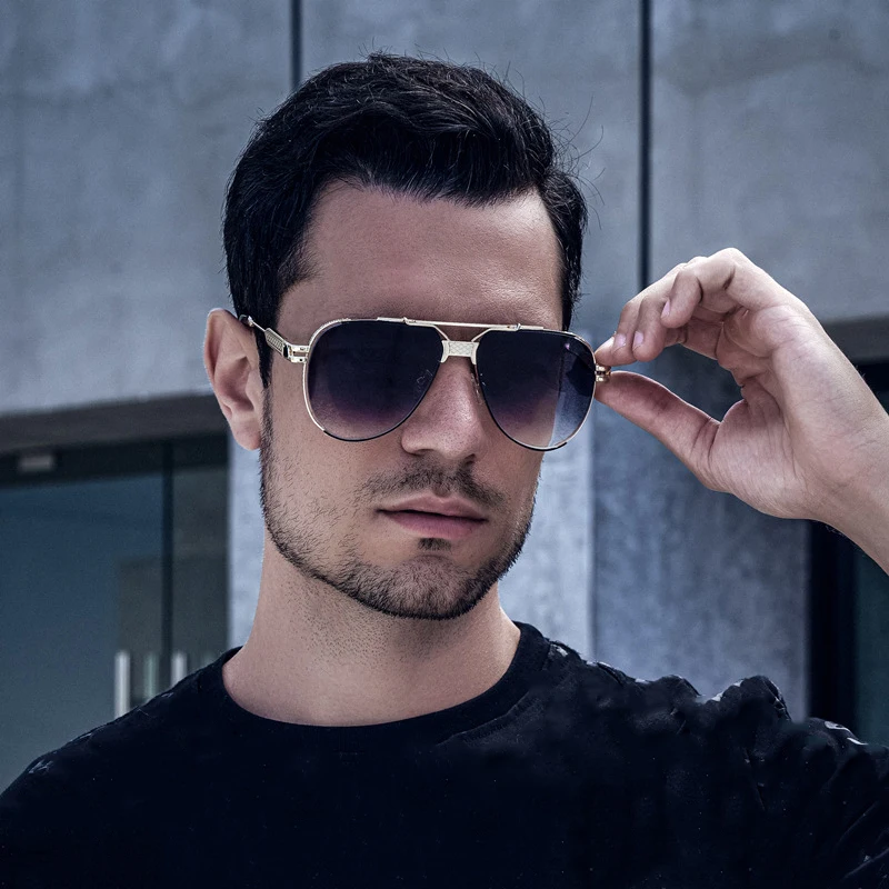 2022 Luxury Sunglasses For Men Uv400Fashion Tide Glasses Pilot Sunglasses Women Vintage Retro Vasos Decorativos Gafas De Sol Gg