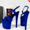 Gothic 20CM Open Toe Fetish High Stripper Heels Pole Dance Shoes Platform Sandals Women 8 Inches Exotic Crossdresser pute sexy