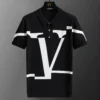 2023 Brand Knitting Letter Polo Shirts Men Clothing Summer Top Short Sleeve Homme Casual Luxury High Quality Fashion Clothes - Image 2