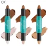 2 IN 1 Contouring Stick Makeup Highlight Brighten Pen Nose Shadow Pencil Brighten Shading Sticks Matte Concealer Highlighters - Image 3