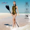 2MM sleeveless Sexy Wetsuit Women Surfing Diving Suit for Girls Limestone Neoprene Backless Bikini Freediving Swimwear Bathing - Image 4