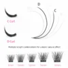 YUANZHIJIE 144pcs/case 100% Handmade DIY Lashes Extension 8-16mm Mix Length Eyelashes Segmented Eyelashes Bundle Lash - Image 4