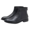 Vintage Genuine Leather Mens Ankle Boots Luxury Brand Handmade British Trend Designer Autumn Black Wedding Dress Shoes Male - Image 2