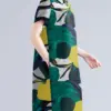 Vintage Short Sleeve Beach Sundress ZANZEA Women Printed Dress 2024 Summer Casual Loose Dresses Bohemian Knee-length Vestidos