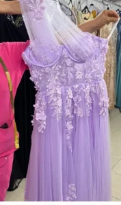 Pink Evening Dress For Women One-Shoulder Slit Lace Appliques Long Wedding Party Gown Elegant Bride Custom Made Robes De Soirée - Image 6