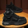 Mens Boots High Top Shoes Casual Winter Platform Designer Luxury Ankle Sport Chelsea Tactical Cowboy Work Safety Sneakers - Image 3
