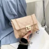 Embroidery Thread Small PU Leather Crossbody Bags For Women 2022 Trend Handbag Female Casual Branded Shoulder Handbags New - Image 4