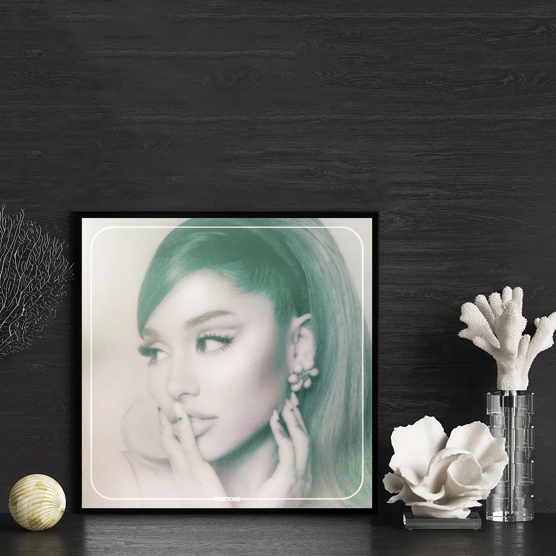 Ariana Grande Positions Music Album Cover Poster Canvas Art Print Home Decor Wall Painting ( No Frame )
