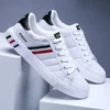 Summer Men Sneakers Casual Vulcanized Shoes Lightweight Breathable Flat White Luxury Shoes for Men Tenis Shoes Tênis Masculino - Image 5