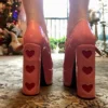 Luxury Designer Marry Janes Pumps For Women Love Heart High Heels Buckle Platform Punk Chunky Pink Wedding Party women's Shoes - Image 6