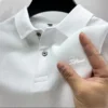 Men's Fashion Short sleeved Breathable Poloshan Casual Polo Shirt2024 - Image 2