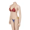 Women Halloween Party Movie Wonder Costume Sexy Halter Neck Lace Up Bikinis Set Superhero Swimsuit Fantasia Cosplay Fancy Suits - Image 4