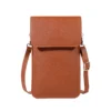 2023 Bag for Women Phone Shoulder Bag Touch Screen Cell Phone Purse PU Leather Crossbody Bag Handbag Card Holder Messenger Bag - Image 5