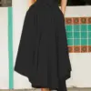 ZANZEA Women Elegant Asymmetrical Sundress Autumn Fashion High Waist Skirts Female Solid Skirts Female Casual Party Saia Jupe