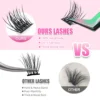 YUANZHIJIE 144pcs/case 100% Handmade DIY Lashes Extension 8-16mm Mix Length Eyelashes Segmented Eyelashes Bundle Lash - Image 6