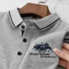 MLSHP Summer 100% Cotton Men's Polo Shirts High Quality Short Sleeve Solid Color Embroidery Business Casual Male T-shirts 4XL - Image 4