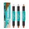 2 IN 1 Contouring Stick Makeup Highlight Brighten Pen Nose Shadow Pencil Brighten Shading Sticks Matte Concealer Highlighters - Image 5