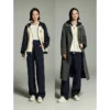 Toyouth Women Plush Sweatpants 2023 Winter Drawstring Waist Straight Loose Wide-leg Trousers Side Stripe Casual Sport Pants - Image 5