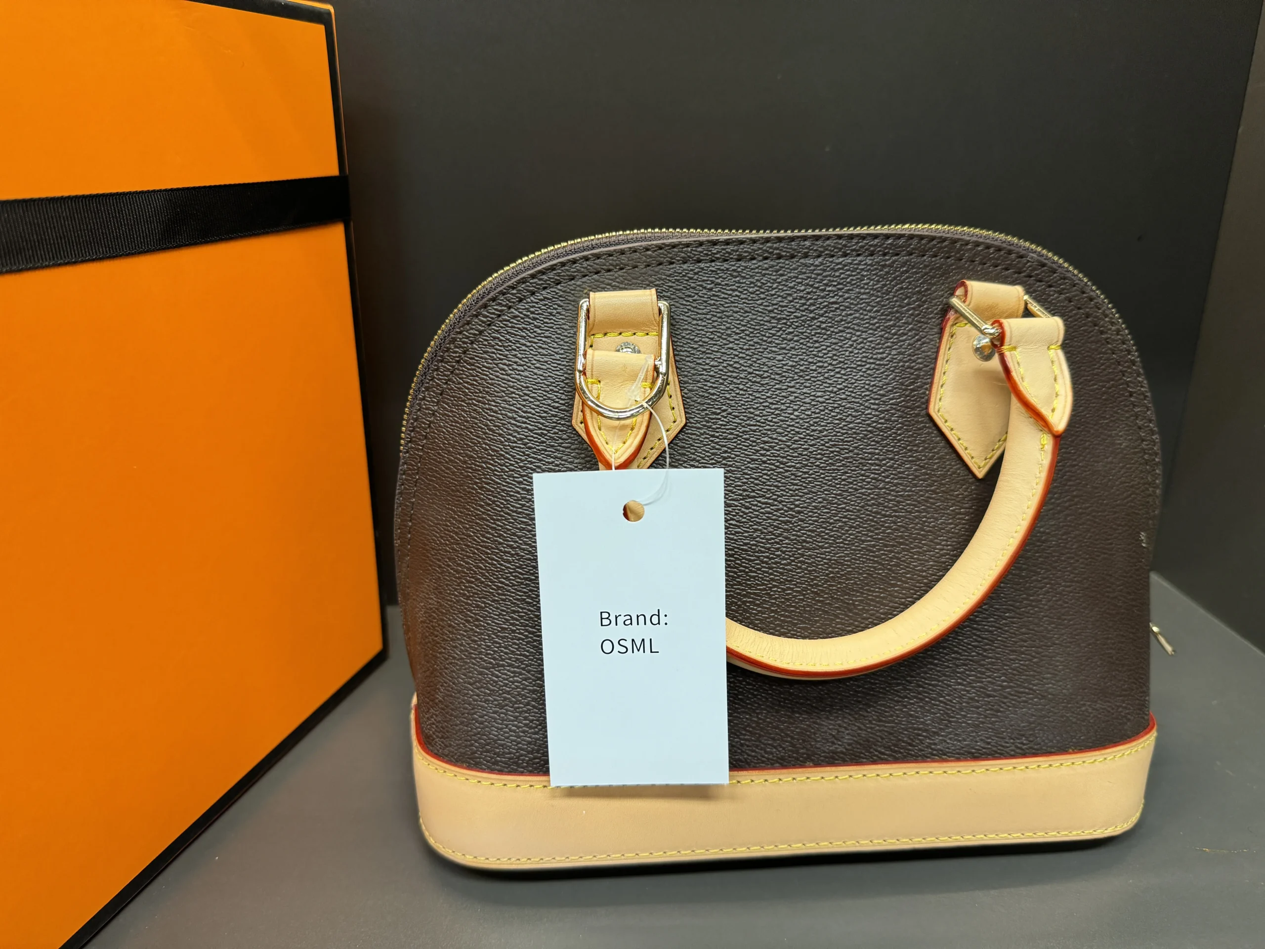 Black Shoulder Bag 2023 Women's Fashion OSML Brand Handbag Designer Bucket Bag Top Classic Women's Bucket Bag 13