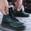 New Brand Men Leather Ankle Boots Outdoor Unisex Casual Motorcycle Shoes Designer Women Boots Classic Handmade Boots Botas Mujer - Image 2