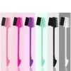 Beauty Edge Brush Comb Vendor Double Sided 3 In 1 Edge Control Brush for Baby Hair Salon Hair Comb Brushes Beauty Tools - Image 4