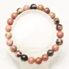 8mm Natural Rhodonite Bracelet decoration Crystal Quartz Healing Decorate
