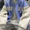 Baseball Uniform Jacket Men Spring New Varsity Jacket Korean Hip Hop Bomber Jacket Energetic Youth Streetwear Coat