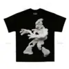 European and AmericanNew Animation Printed T-shirt Gothic Dark Style Oversized Short-sleeved Men Street Fashion Loose Casual Top