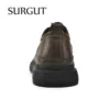 SURGUT New Genuine Leather Men Shoes Bussiness Working Flats High Quality Causal Soft Daily Comfort Male Footwear Shoes Men - Image 4